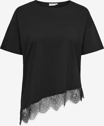 T-shirt 'CARCast' ONLY Carmakoma en noir : devant