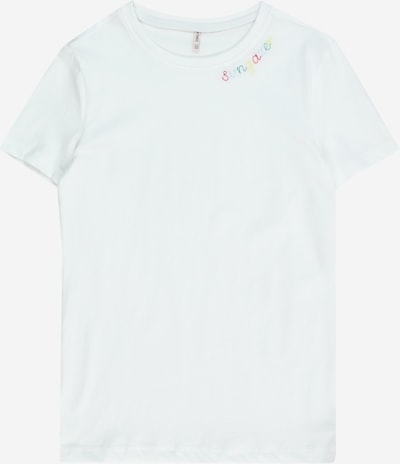 KIDS ONLY T-Shirt 'LINEA LIFE' in mischfarben / weiß, Produktansicht