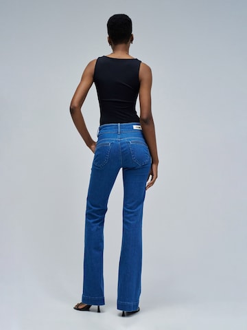 évasé Jean 'Secret' Salsa Jeans en bleu