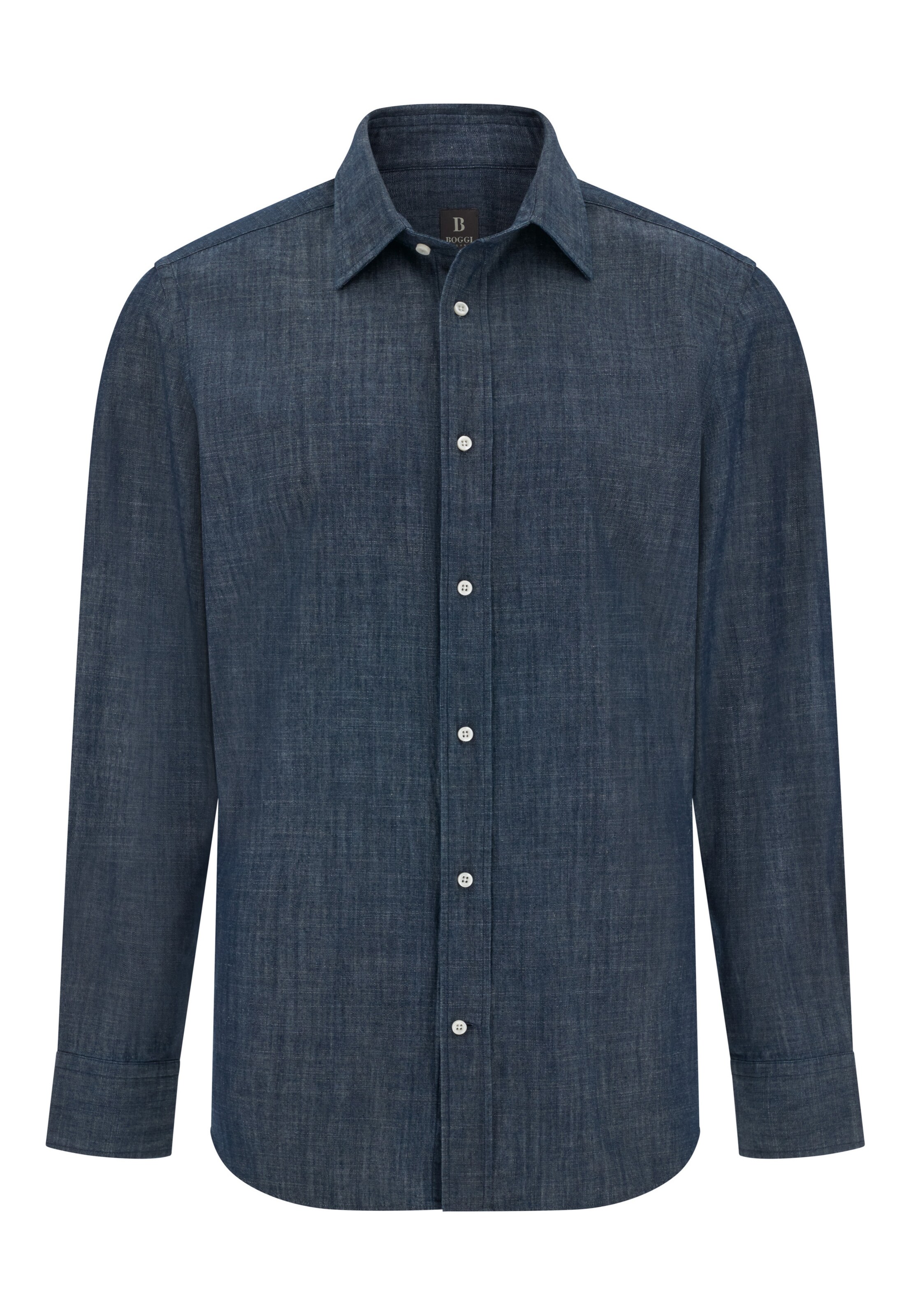 Boggi Milano - Regular Fit Camisa em azul: frente