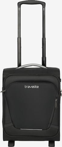 TRAVELITE Trolley in Schwarz: Vorderseite