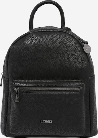 L.CREDI - Mochila 'Budapest' em preto: frente