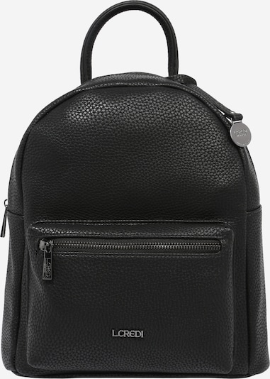 L.CREDI Rucksack 'Budapest' in schwarz, Produktansicht