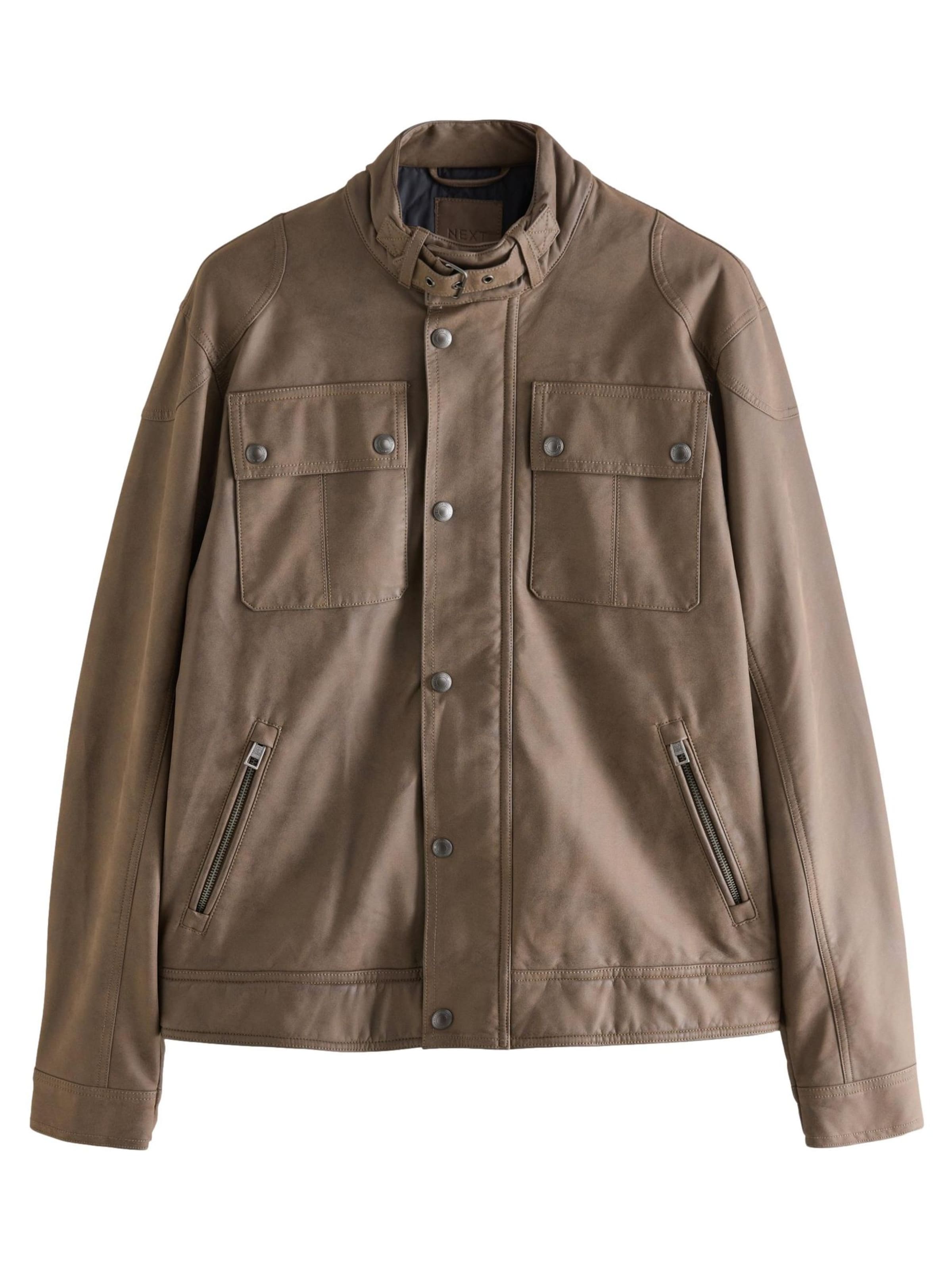 Next Tussenjas in Bruin: voorkant