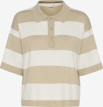 Pull-over 'KALizza' Kaffe en beige : devant