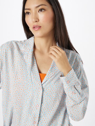 Monki Bluse in Blau