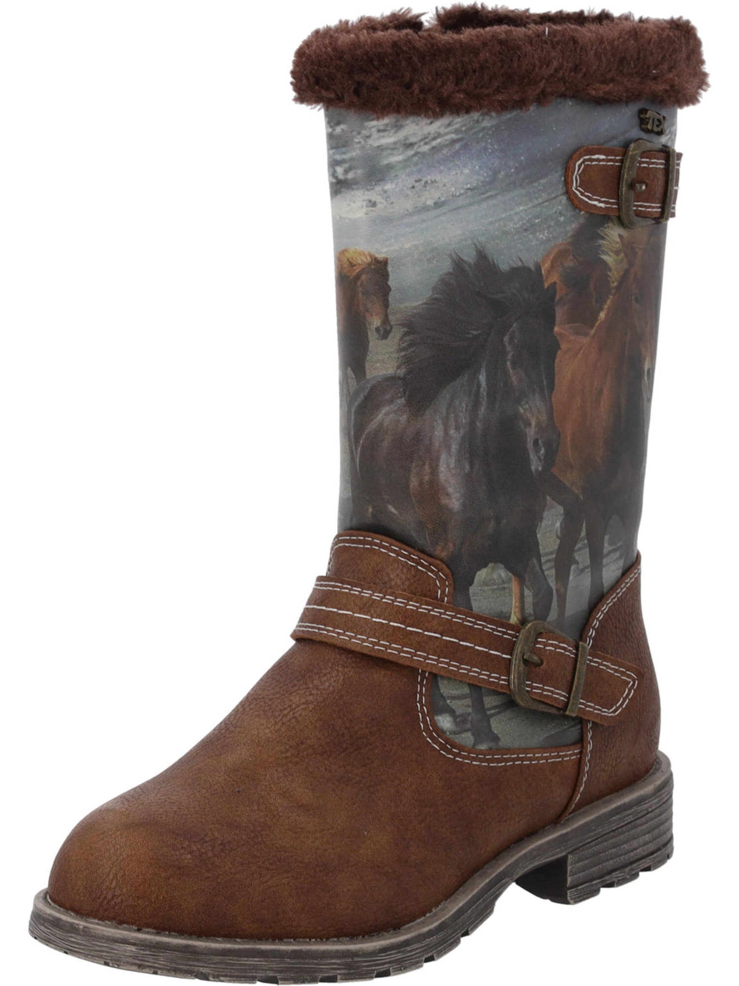 Palado Boot 'Qilana' in Brown: front