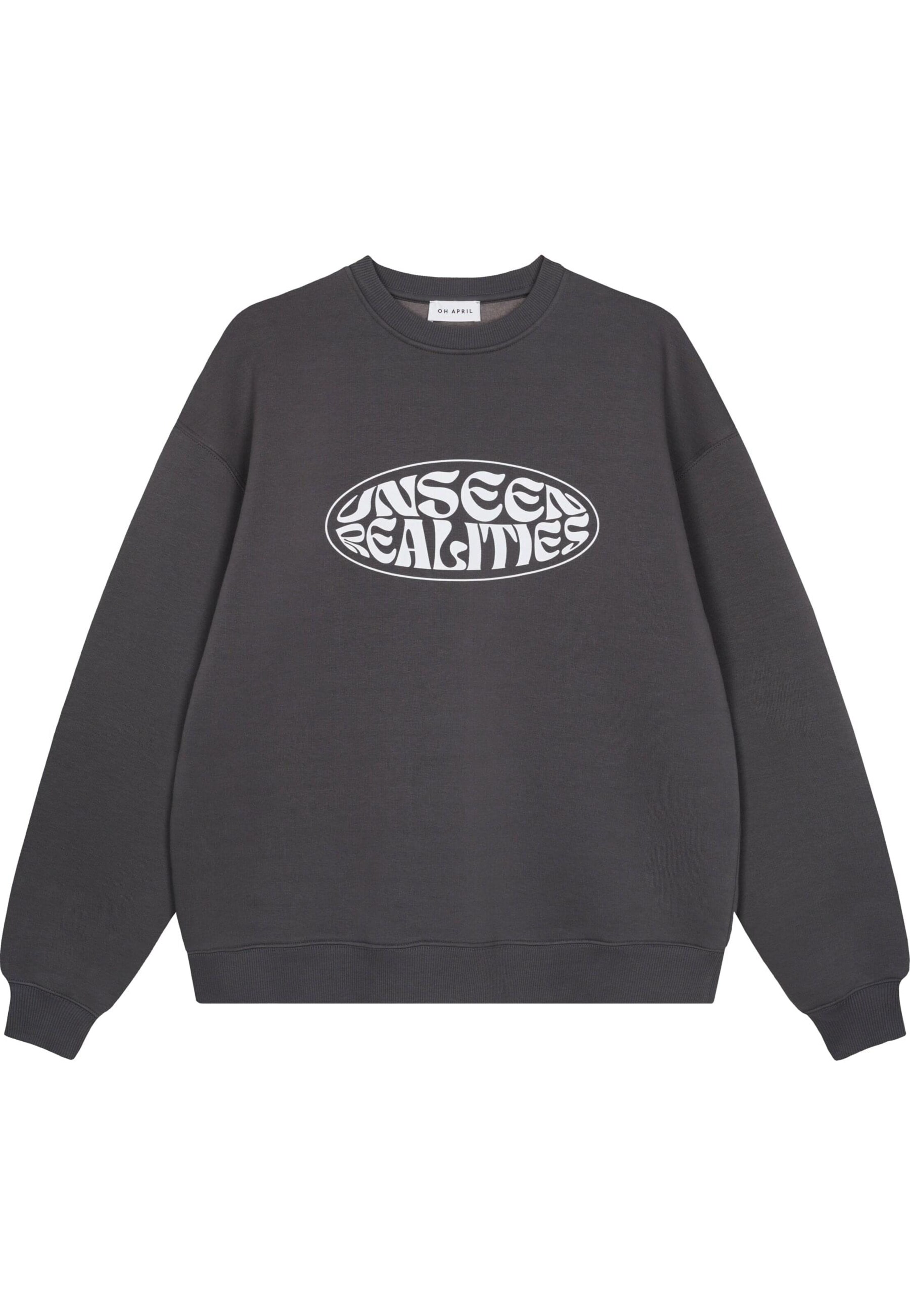 OH APRIL Mikina - Sivá: predná strana