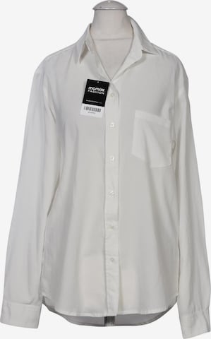 MANGO Bluse XS in Weiß: Vorderseite