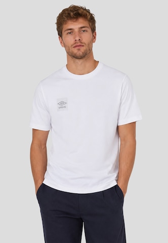 UMBRO Koszulka 'Diagonal Diamond' w kolorze biały
