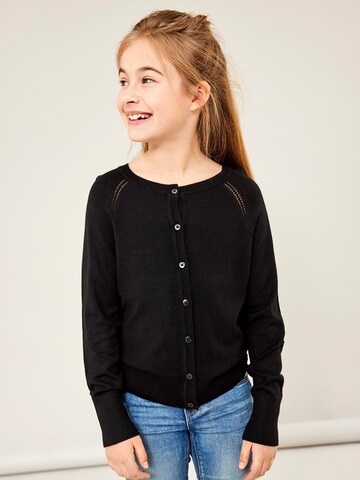 NAME IT Knit Cardigan 'Vioni' in Black