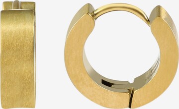 Akzent Ohrringe 'Erik, langlebig' in Gold: Vorderseite