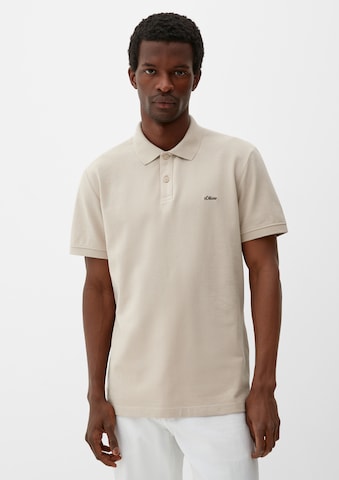 T-Shirt s.Oliver en beige : devant