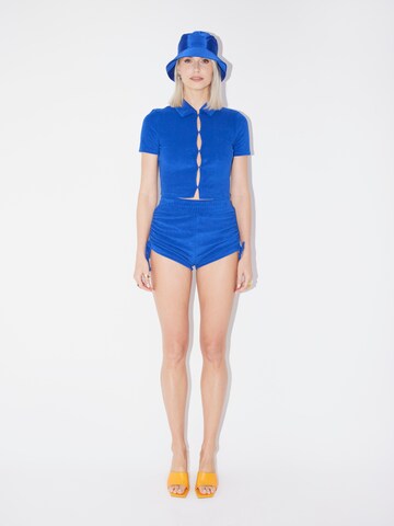 LeGer by Lena Gercke Skinny Shorts 'Liliane' in Blau
