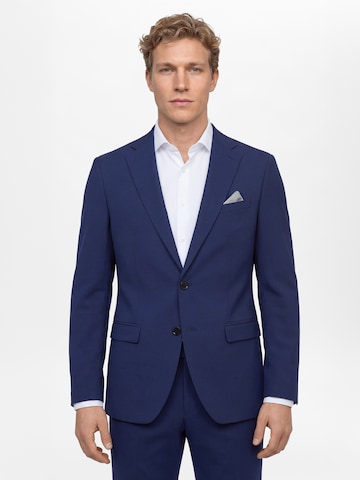 Finshley & Harding Regular Fit Sakko in Blau: Vorderseite