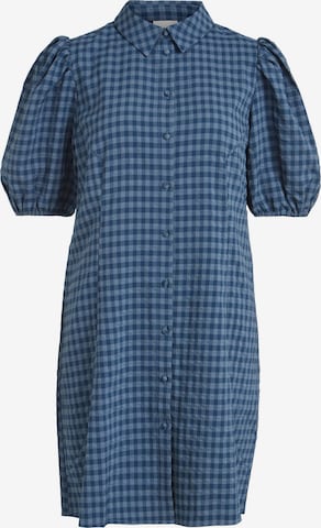 VILA Платье-рубашка 'Pipe' в Синий: спереди