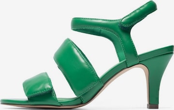 Bianco Sandaler med rem 'ADORE' i grøn: forside
