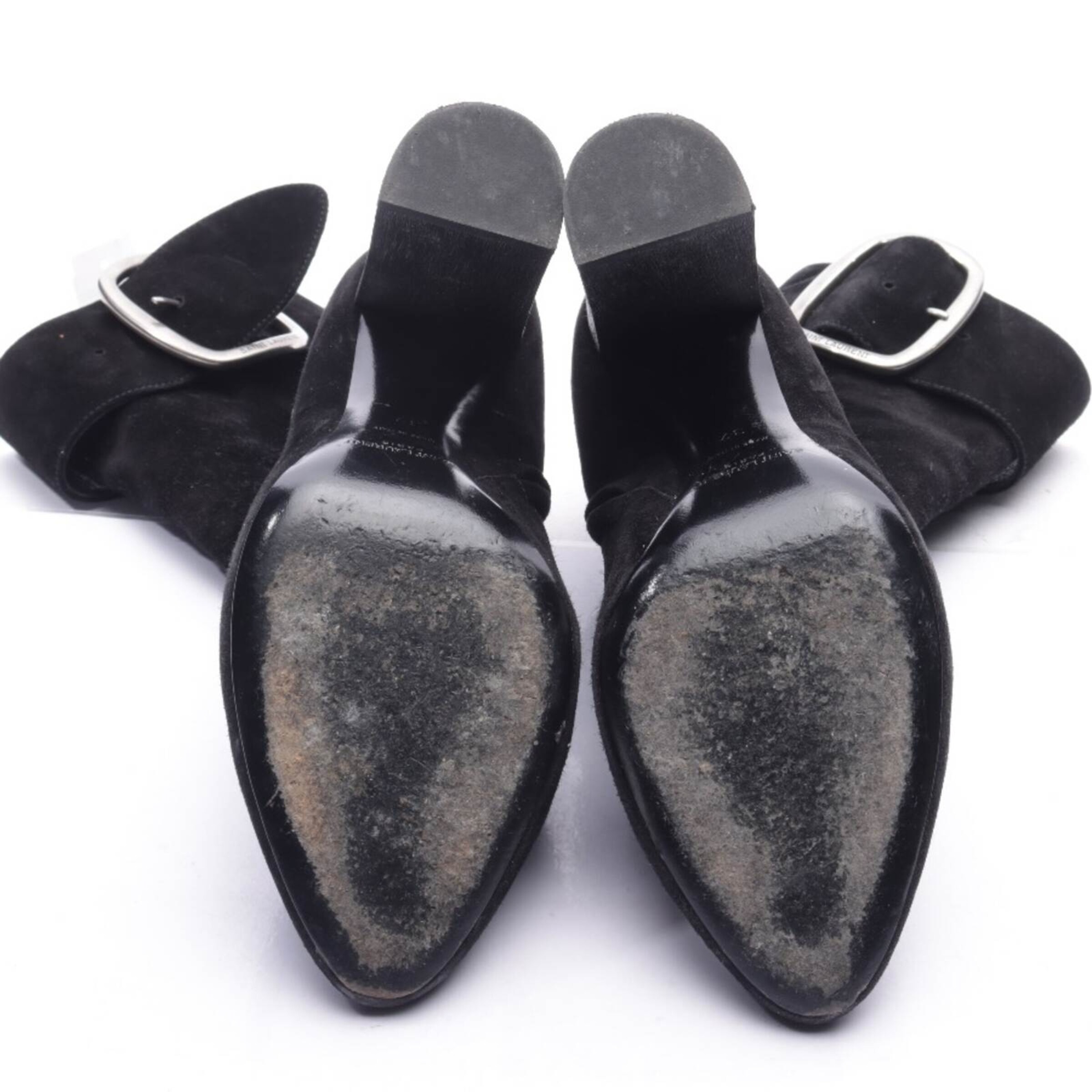 Saint Laurent Dress Boots in 37 in Black