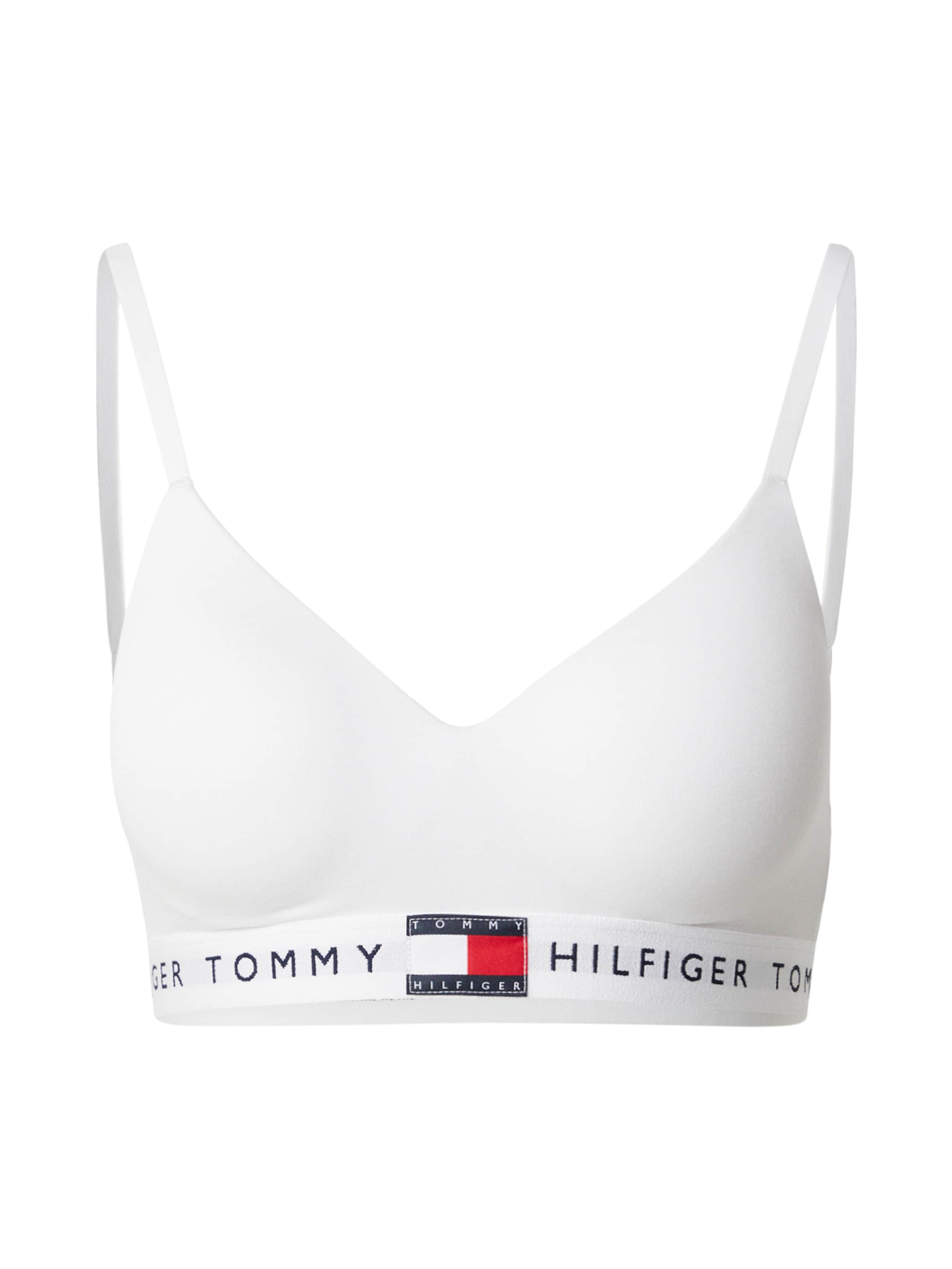 Tommy Hilfiger Underwear Korzetová Podprsenka – bílá: přední strana