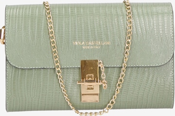 Viola Castellani Crossbody Bag in Green: front