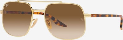 Ray-Ban Saulesbrilles '0RB369956001/51', krāsa - brūns / konjaka toņa / Zelts, Preces skats