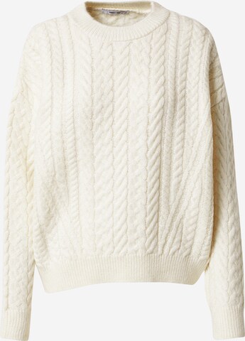 ABOUT YOU Sweater 'Tara' in Beige: front