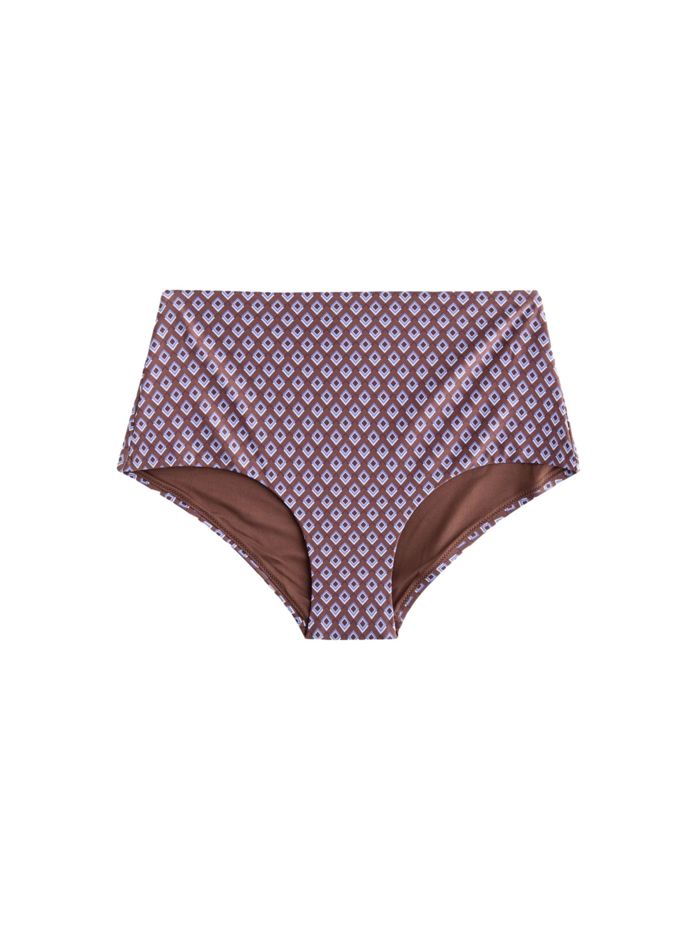 Next Bikini Bottoms in Brown: front