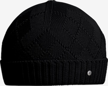 BURLINGTON Hut 'Argyle Accent' in Schwarz: Vorderseite