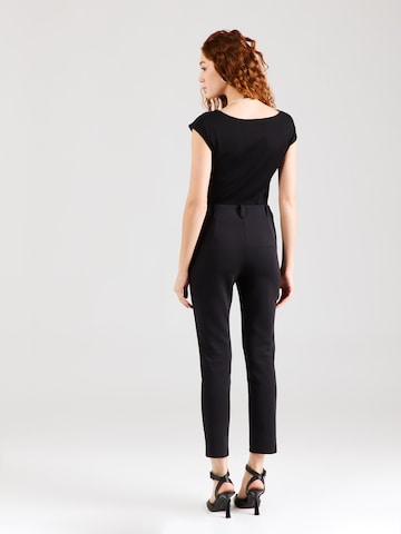 Marc Cain Slim fit Pleated Pants in Black