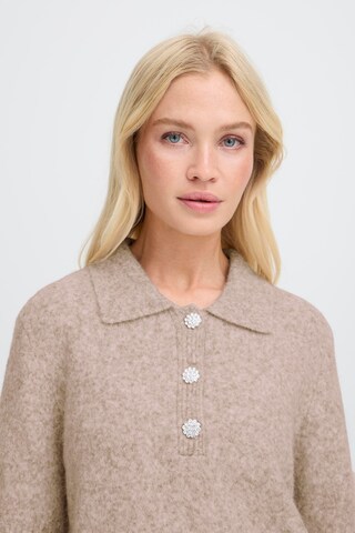 b.young - Jersey en beige