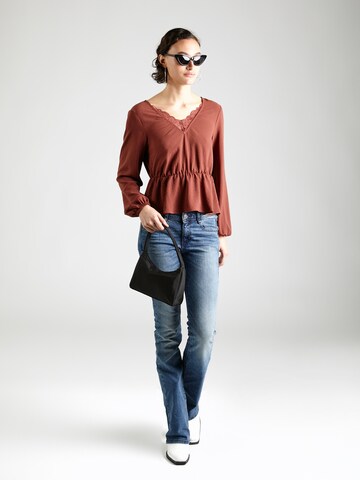 ABOUT YOU Blouse 'Ivana Blouse' in Brown