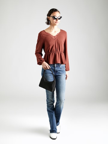 ABOUT YOU Τουνίκ 'Ivana Blouse' σε καφέ