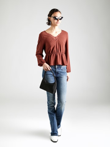 Tunique 'Ivana Blouse' ABOUT YOU en marron