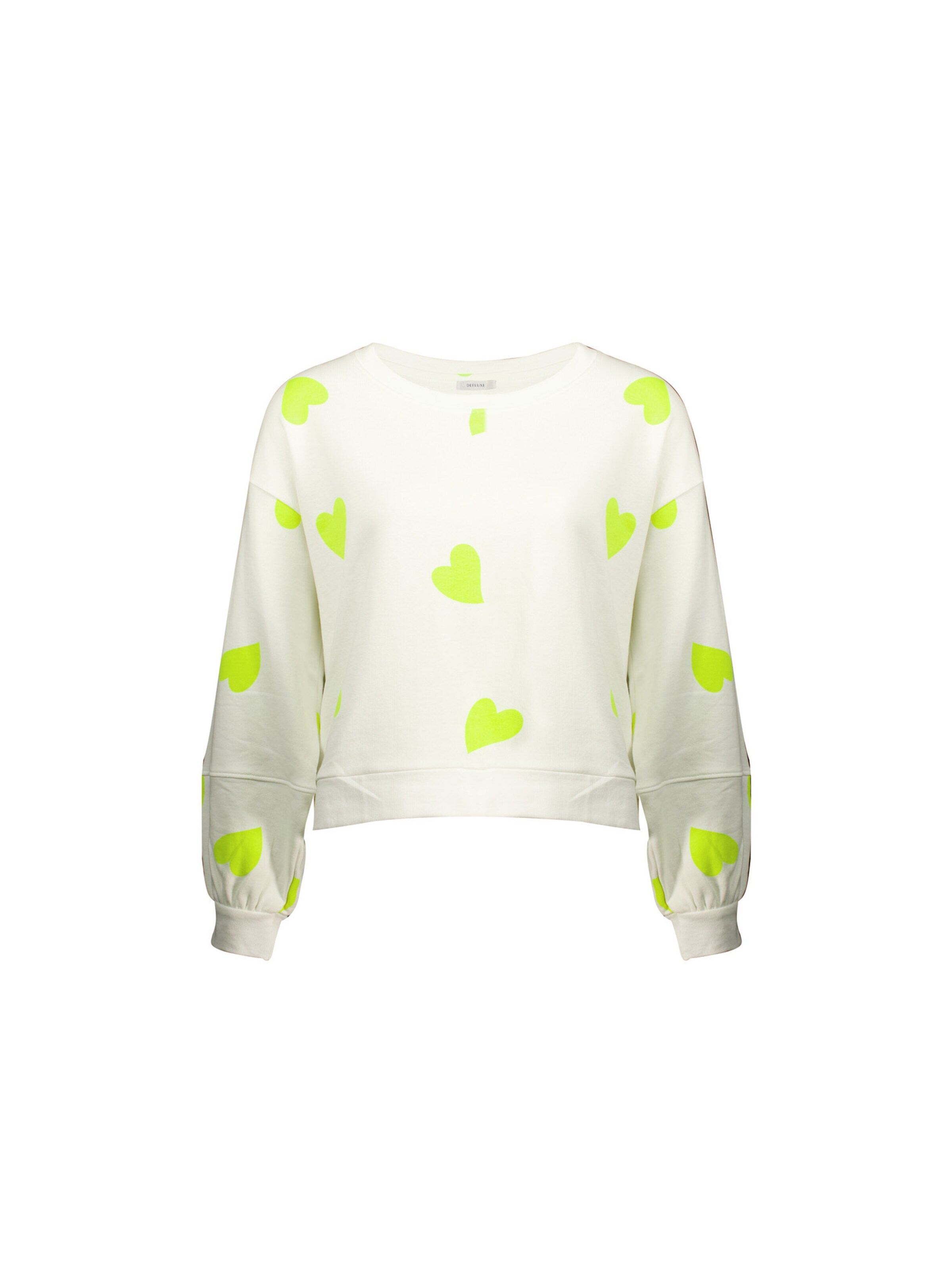 Deeluxe Sweatshirt ' MITSIE ' in Wit: voorkant