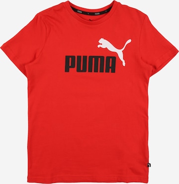 PUMA Tričko 'Essential' - Červená: predná strana