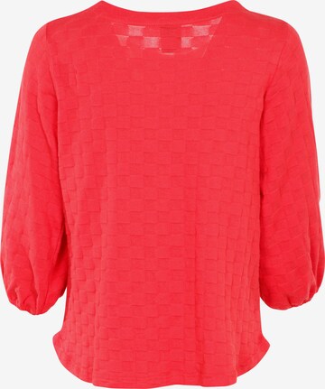 Pont Neuf Blouse 'Berdine' in Rood