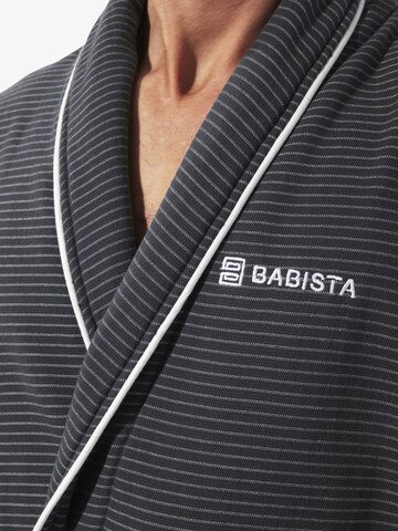 BABISTA Bathrobe long 'Caravon' in Grey