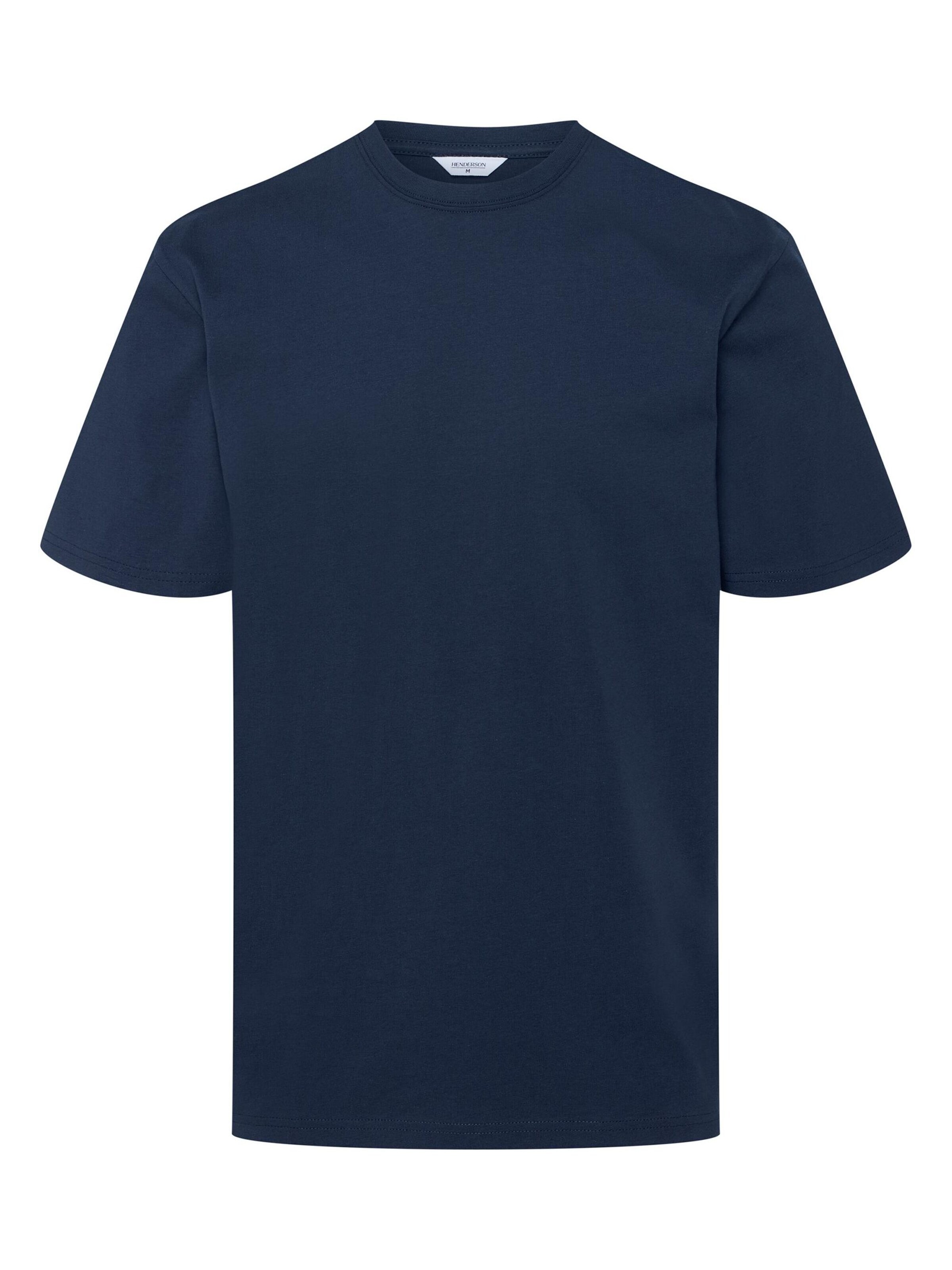 Henderson Shirt in Blauw: voorkant