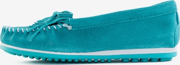 Minnetonka Moccasin 'Kilty plus' in Blue: front