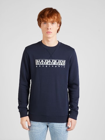 NAPAPIJRI Sweatshirt 'BAYS' in Blue: front