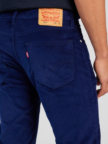 LEVI'S ® Liibuv Teksapüksid '511 Slim', värv sinine