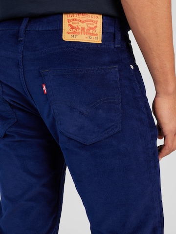 Slimfit Jeans '511 Slim' de la LEVI'S ® pe albastru