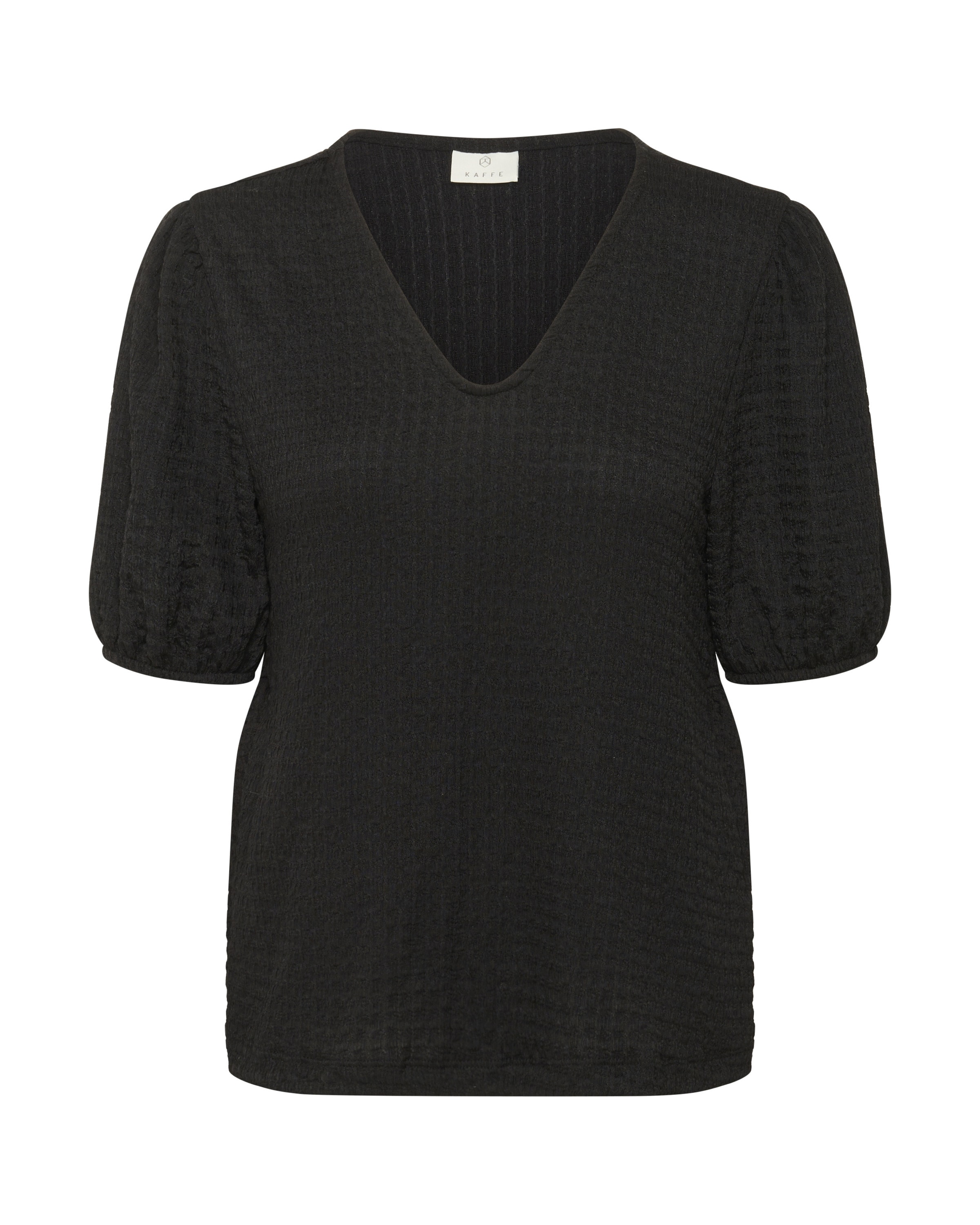Kaffe Blouse 'KALisette' in Zwart: voorkant