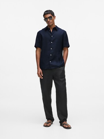 Regular fit Camicia di Karl Lagerfeld in blu