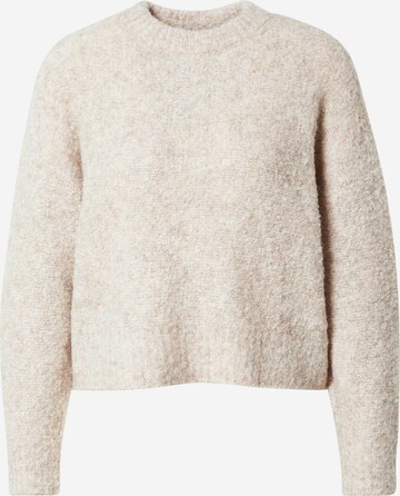 PIECES Sweater 'Catherine' in Beige: front