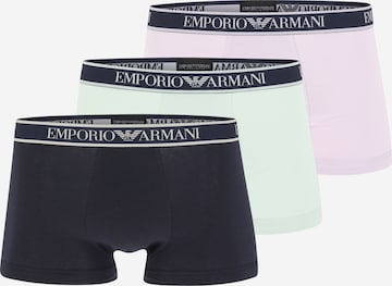 Emporio Armani Boxerky – modrá: přední strana