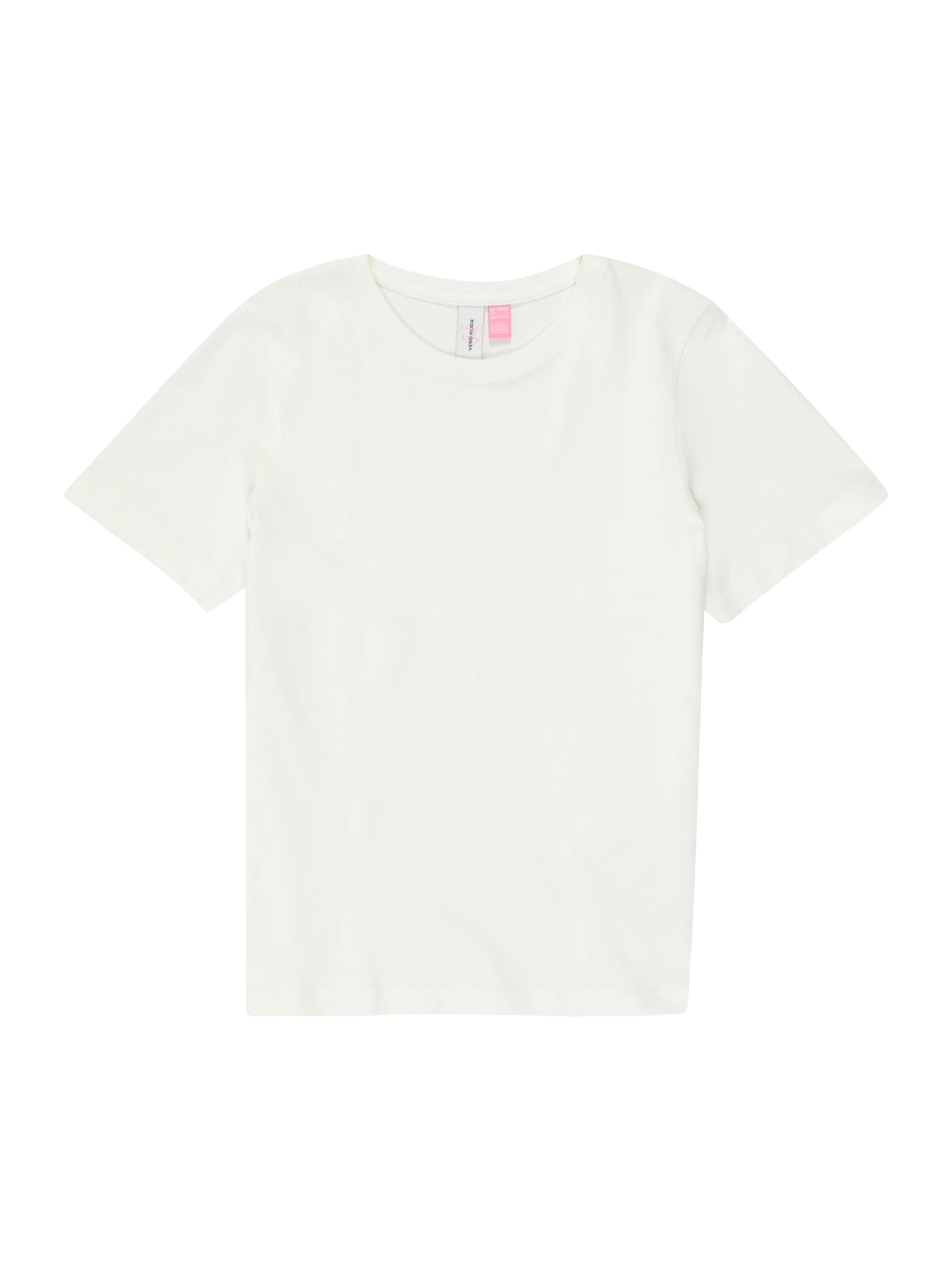 Maglietta 'VMPAULINA' di Vero Moda Girl in bianco: frontale