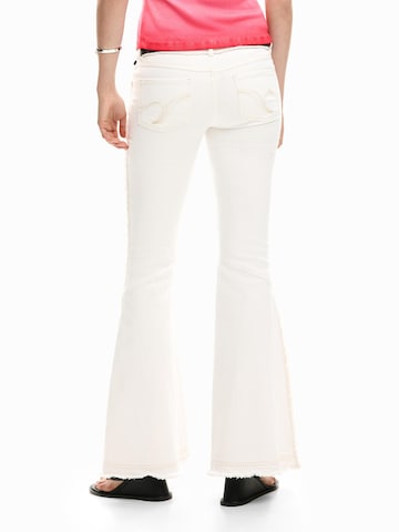 Desigual Flared Jeans in White