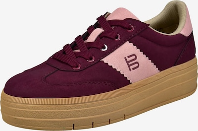 TT. BAGATT Sneaker in rosa / weinrot, Produktansicht