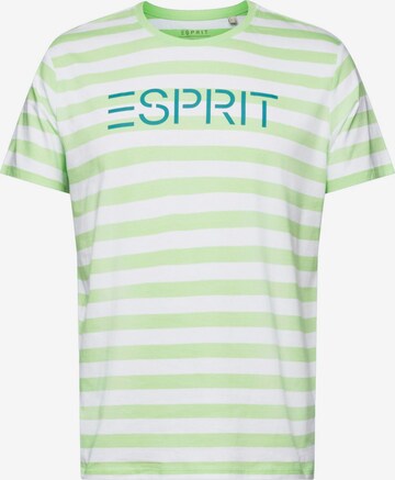 T-Shirt ESPRIT en vert : devant